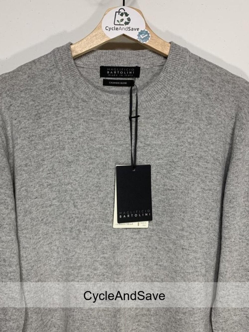 Maglificio Bartolini Luxury Cashmere Blend Pullover Sweater for Men